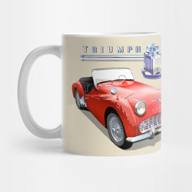 Triumph Tr3 by Midcenturydave